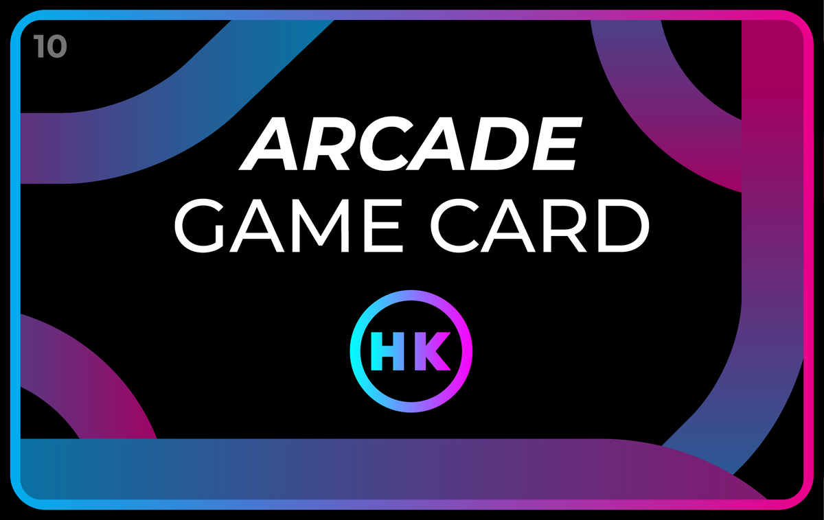 Pre-Paid Arcade Card
